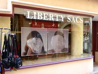liberty sac vu par les tudiants des beaux arts de Nmes